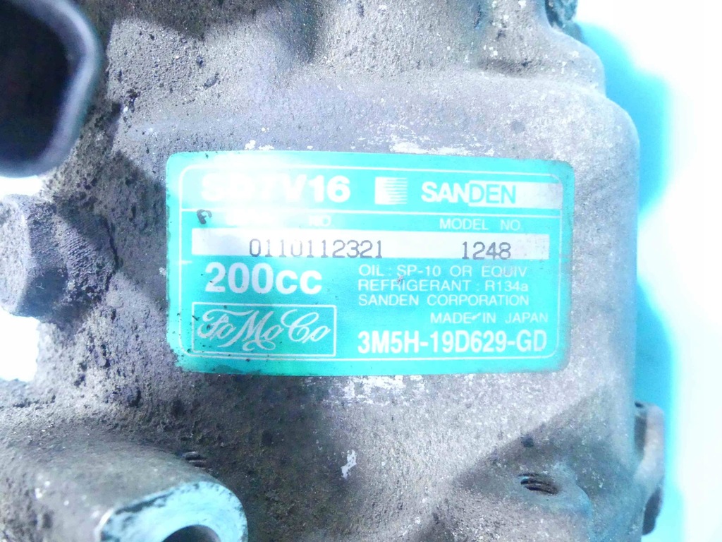 фото №8, Компрессор кондиционера mazda 3 i 03-09 bk 1,6 citd