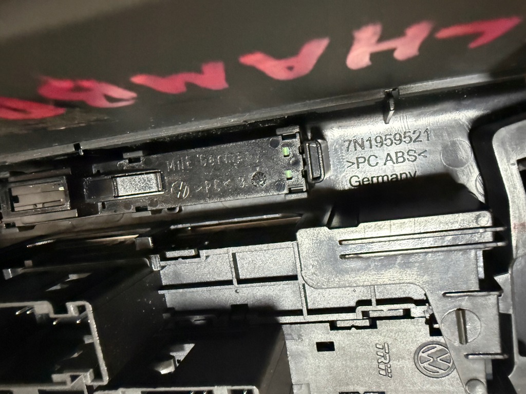 фото №9, Seat alhambra ii 7n 15-20 панель управление pdc esp set startstop 7n1863440a