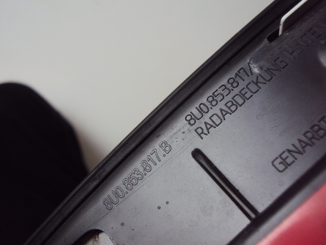 фото №5, Молдинг крыла левый задняя audi q3 lift