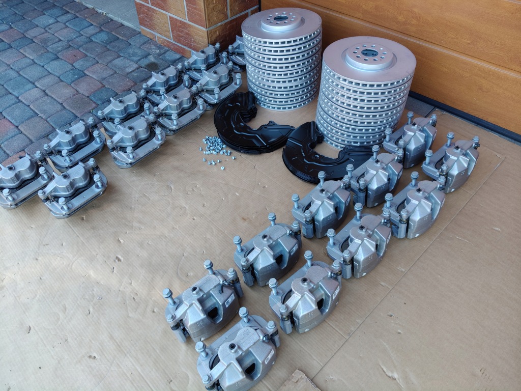 фото №8, Vw id4 id5 id7 audi q4 e-tron тормозные диски тормозные+ суппорты+ тормозные колодки тормозные