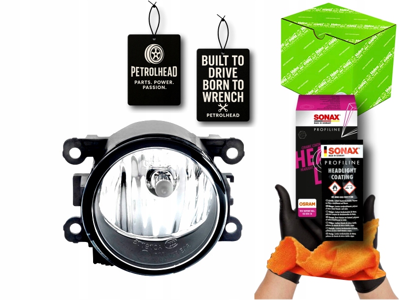 фото №1, Лампа противотуманная перед p nissan nv300 renault cap #petrolhead pro+ kit8