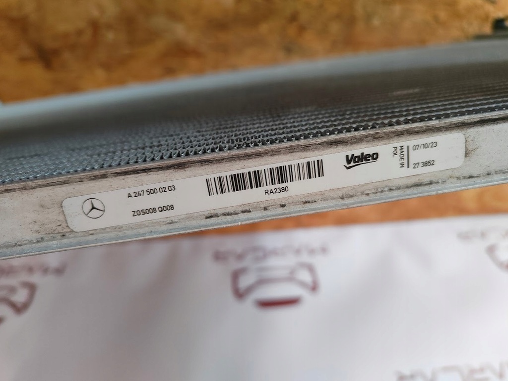 фото №10, Радиатор wody mercedes w177 w247 a2475000203