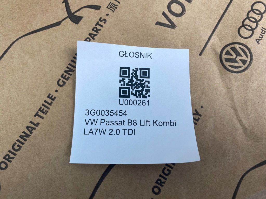 фото №5, Gd vw passat b8 динамік 3g0035454 оригінальний