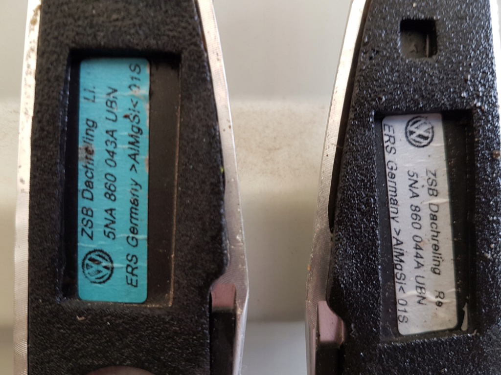 фото №7, Vw tiguan 5na рейлинги кровельные kpl