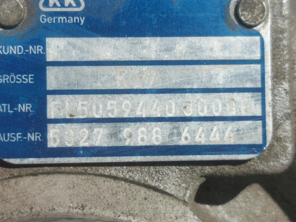 Купити Mercedes турбонагнітач k27 53279886444 om366a