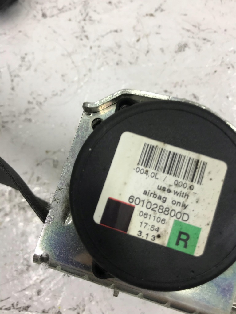 фото №2, Pas безпеки правий перед mini cooper s r56