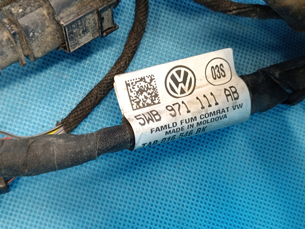 Skoda octavia iv 1,5 tsi 110kw 2021r жгут системы двигателя dpca 5wa971879 Оригинал