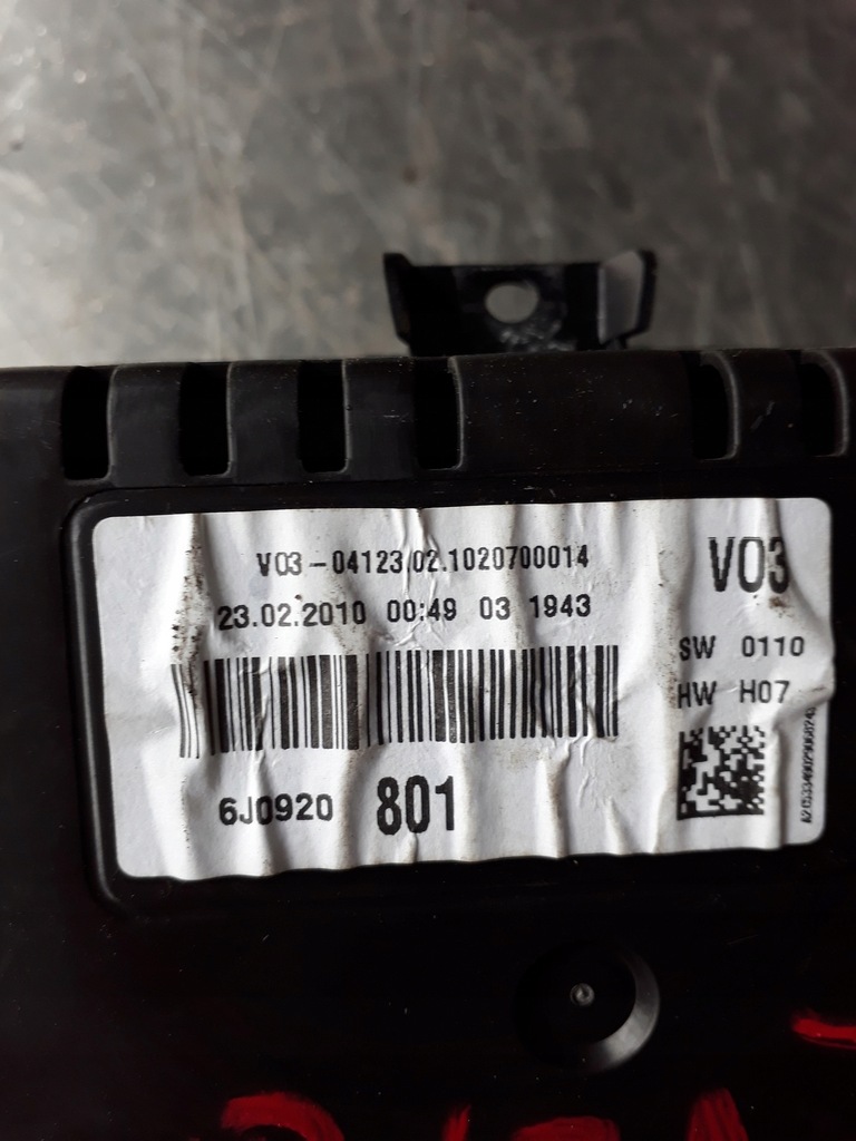 фото №4, Счетчик 6j0920801 seat ibiza iv 1.4