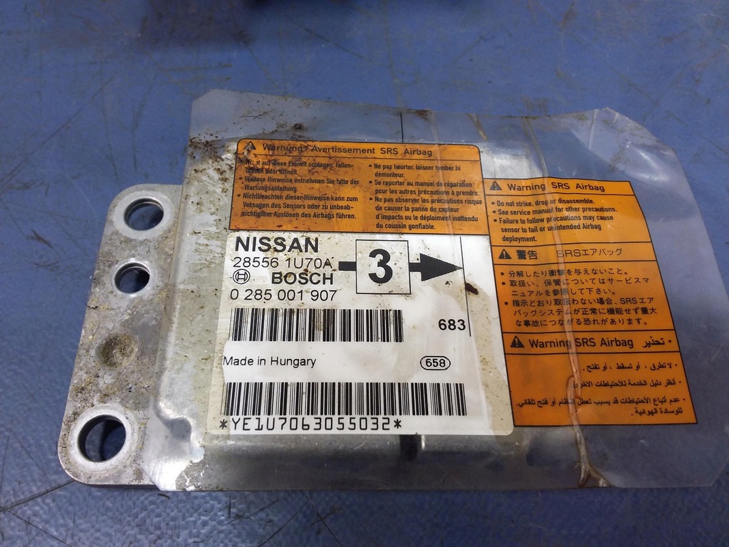 фото №10, Nissan note i e11 приборная панель приборная подушки безопасности ремни