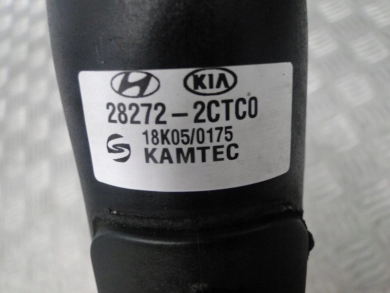 28272-2ctc0 пабтрубок  интеркулер kia stinger 2019 год 2.0 t-gdi Оригинал