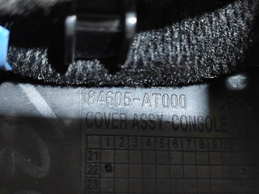 фото №11, Niro ii панель корпус тунель рамка передач dekor 84605-at000 22-25r оригінал