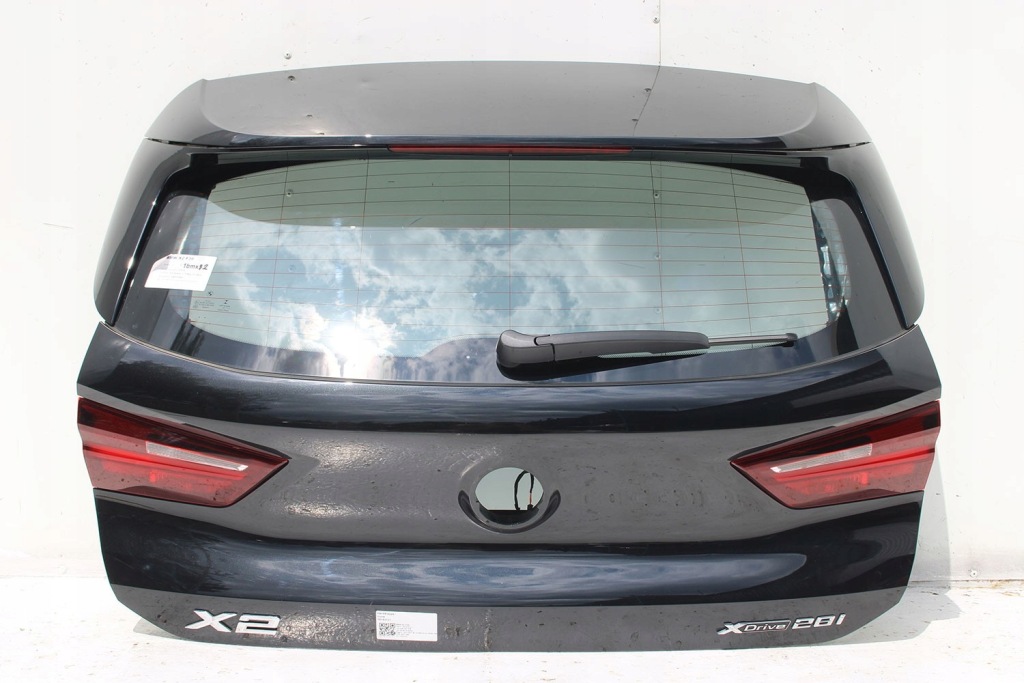 Bmw x2 f39 задняя бампер + крышка багажника багажника + лампы лампа задний 475 black-sapp Оригинал