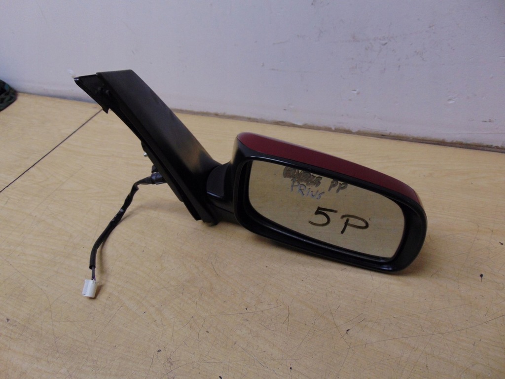 фото №12, Зеркало правое toyota prius ii 2003- 5pin 3q3 euro