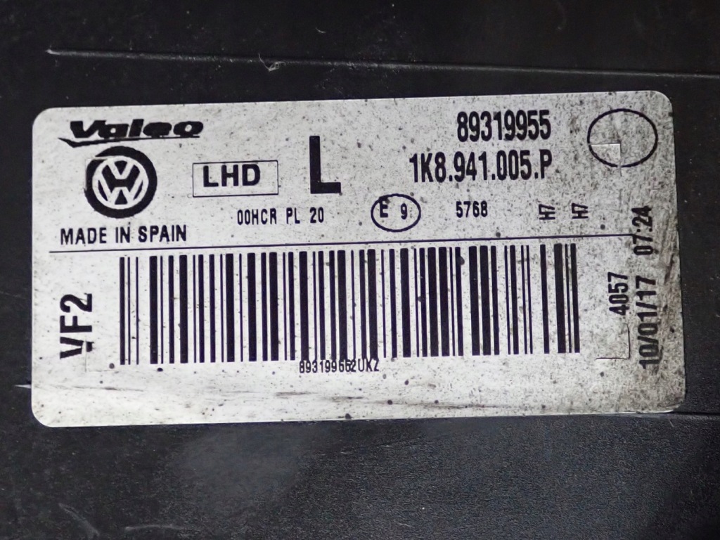 Комплектный  перед капот фары крыло  бампер euro kod : lb9a vw scirocco 08r Недорого