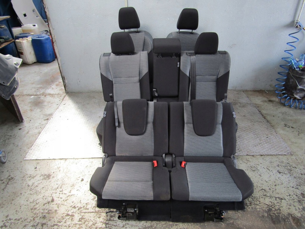 фото №1, X-trail iv t33 24r комплект сидінь 7 осіб сидіння сидіння заднє сидіння 7os
