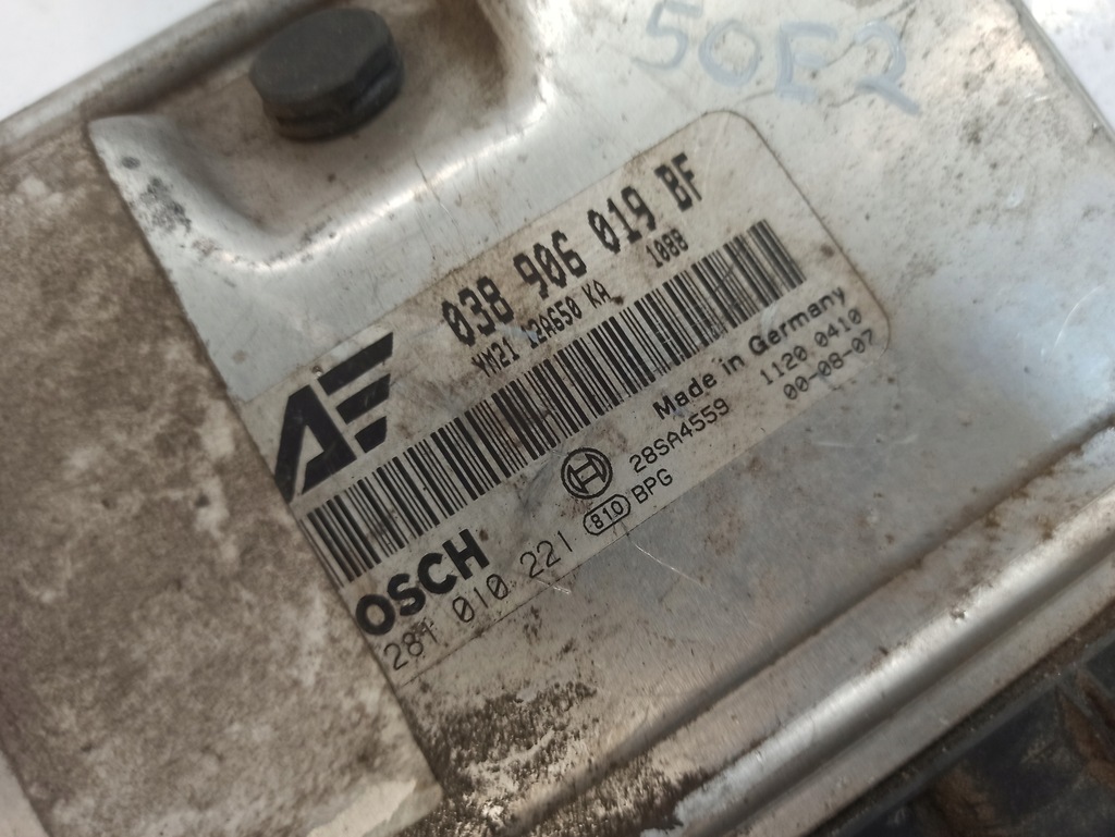 фото №11, Ford galaxy mk1 1.9 блок управления двигателя 038906019bf 0281010221