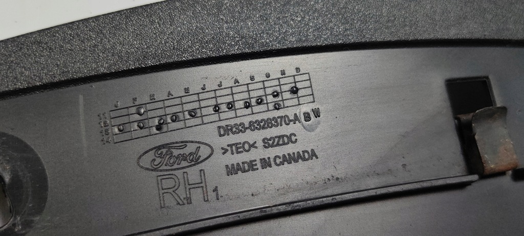 фото №8, Бризковик задня задній правий ford mustang 2013-2014