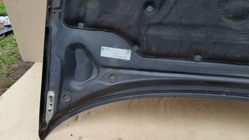 фото №12, Капот крышка двигателя audi a3 8p большой решётка радиатора 2003-2008