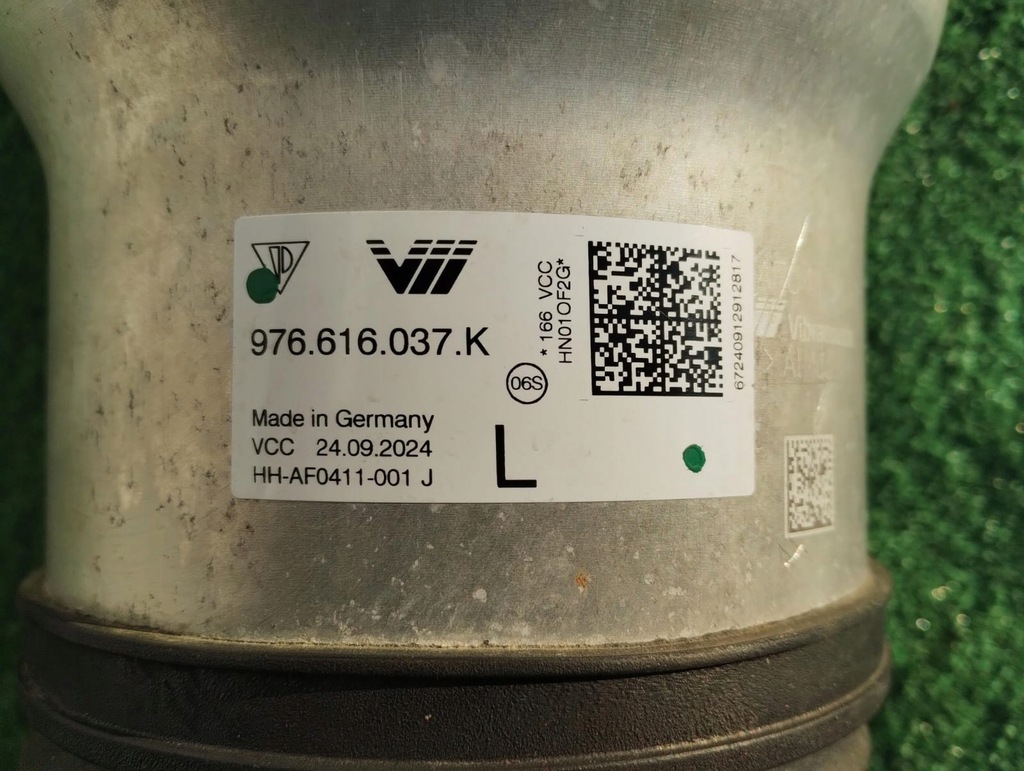 фото №11, Амортизатор левый перед porsche panamera 971 976616037k lift оригинальный номер bdb giełda