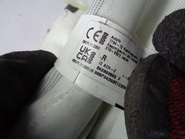 фото №5, Шторка безопасности подушка безопасности правая renault captur ii 1.6 e-tech 2023 rok