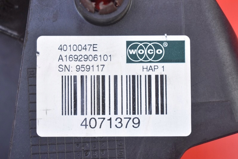 фото №8, Педаль педалі зчеплення гальмо eu a1692906101 mercedes a-klasa w169 04-12