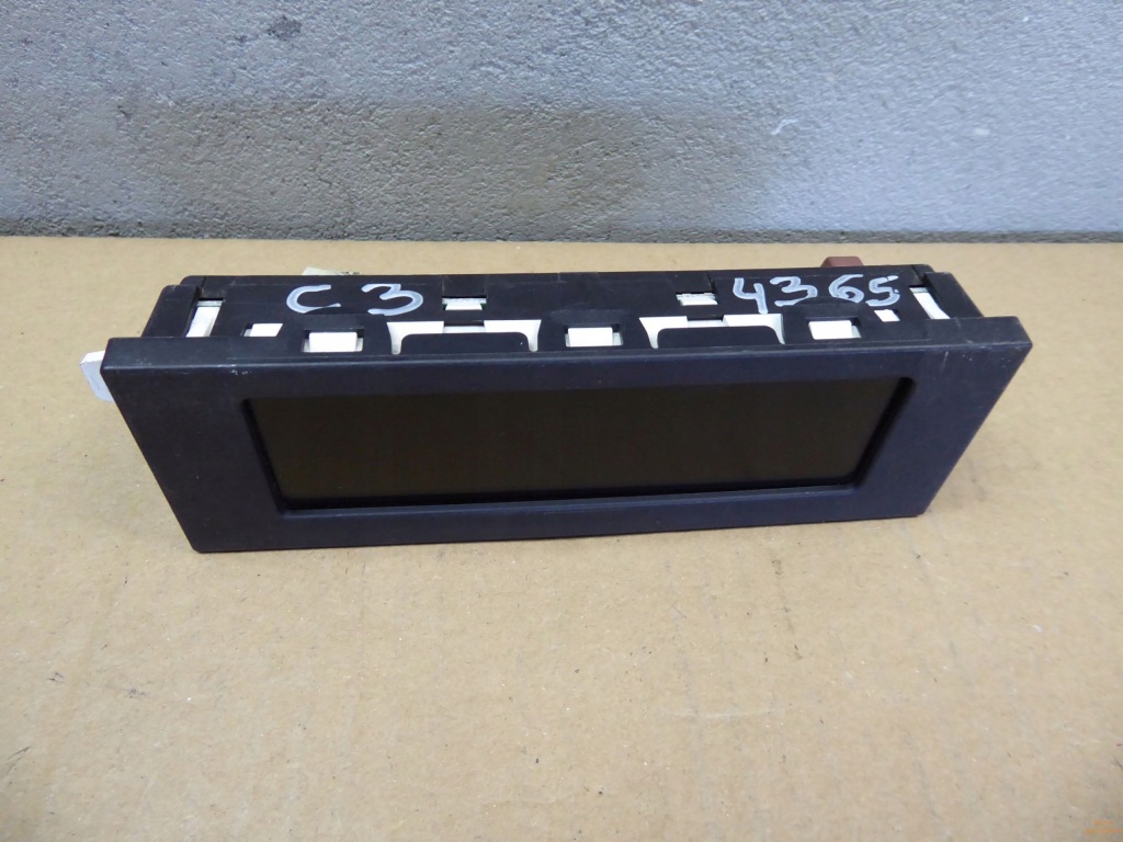 фото №1, Дисплей citroen c3 96654365xt