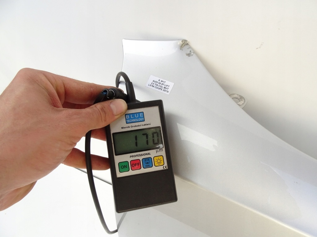 фото №11, Крыло правый перед передний lx7w audi a5 8t coupe sportback 07-16r lift