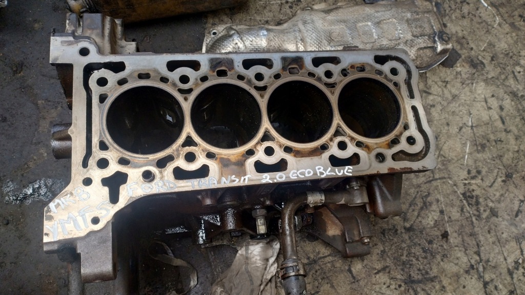 фото №1, Ford transit mk8 2,0 tdci ymfs ecoblue блок двигателя