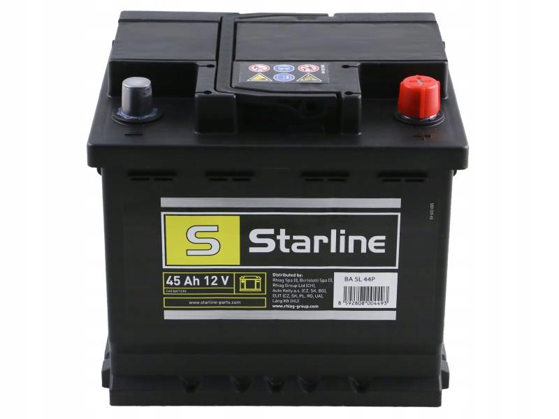 Купити Акумулятор starline 12v 45ah 400a праві+