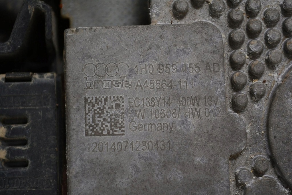 фото №9, Audi a7 s7 4g 2014 захист вентилятора радіатора