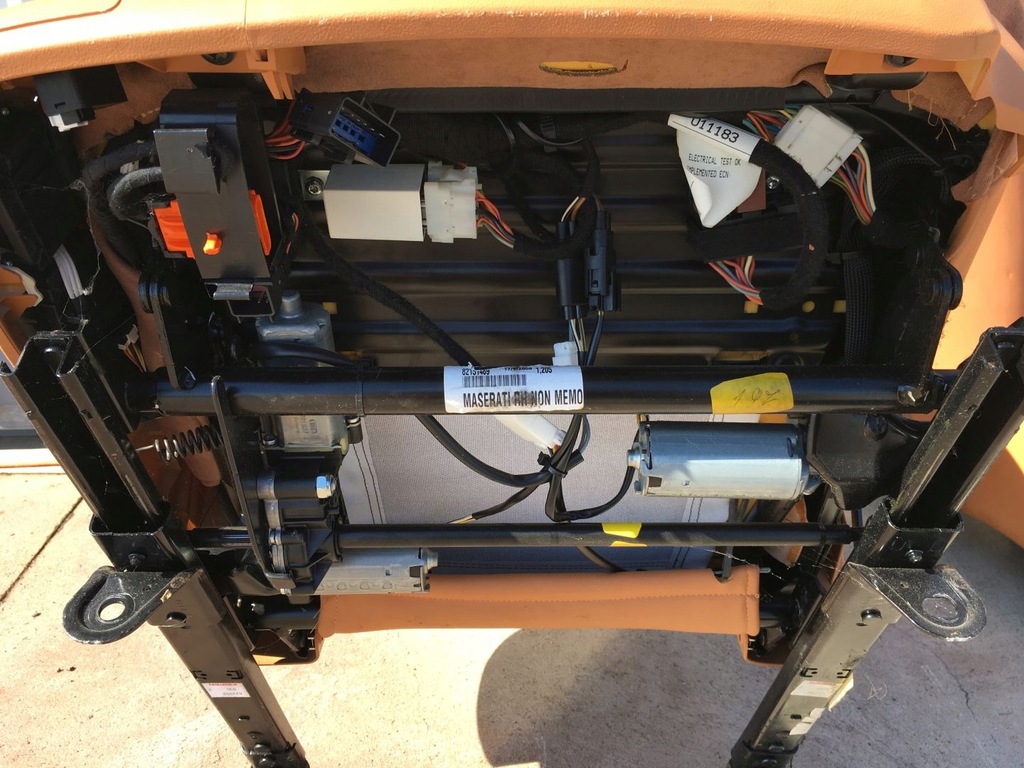 фото №11, Maserati quattroporte 04-12 сиденья заднее сиденье usa