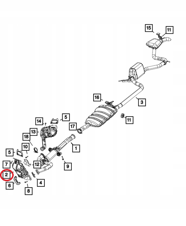 фото №5, Chrysler pacifica каталізатор передній 2017 - 2021