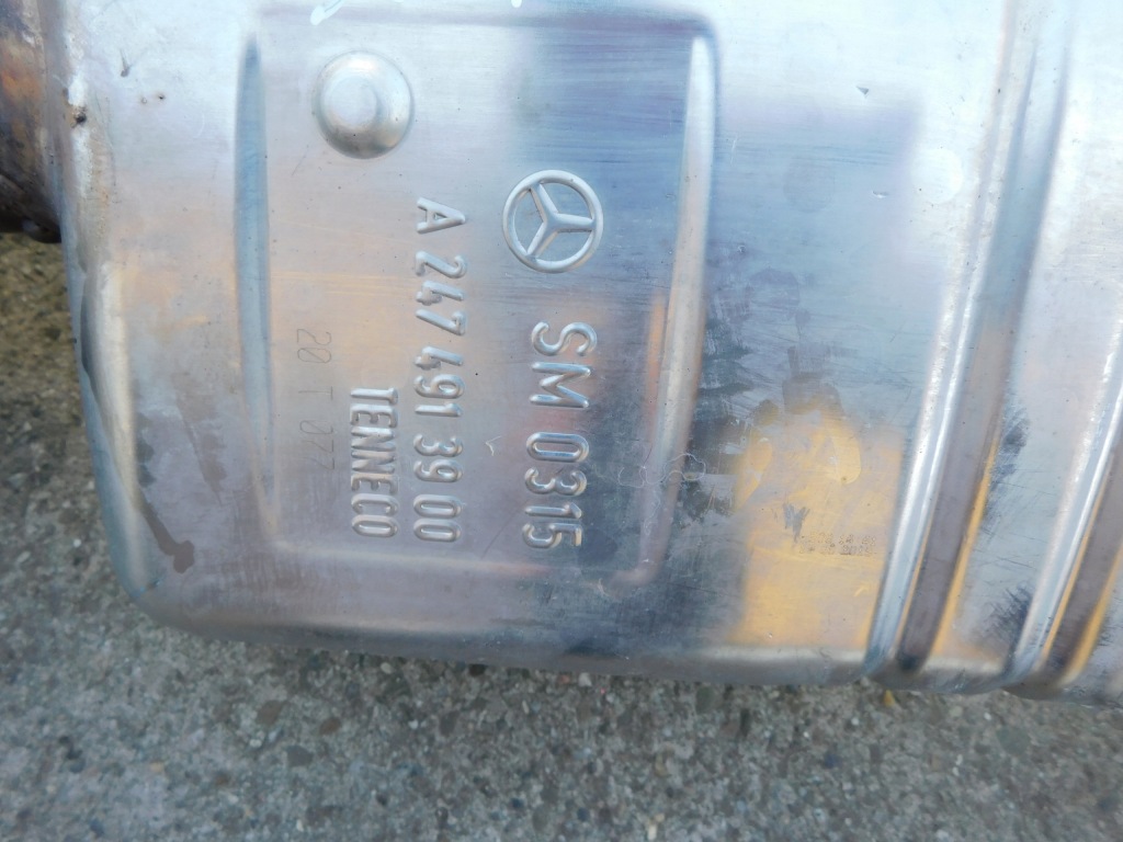 Купить Mercedes glb 3254 dpf гаситель катализатор kompletny система выпускной oem