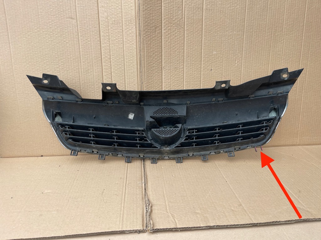 фото №4, Решітка радіатора решітка радіатора opel zafira b 13136136