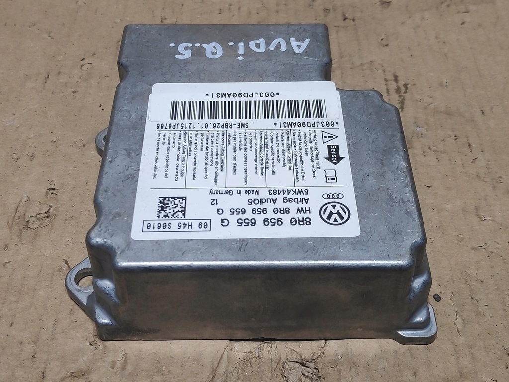 фото №1, Модуль датчик подушек подушка безопасности audi q5 8r 8r0959655g