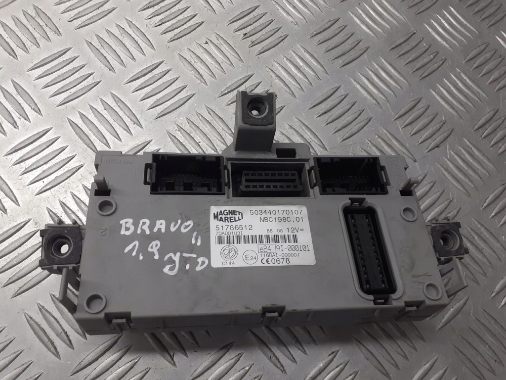 Купить Коробка модуль bsi fiat bravo 51786512
