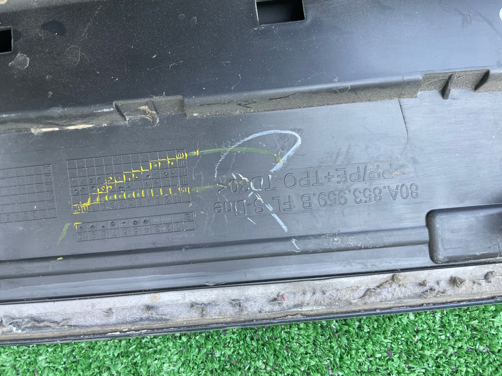 фото №5, Audi q5 80a ii 2 sline sq5 молдинг дверь накладка l