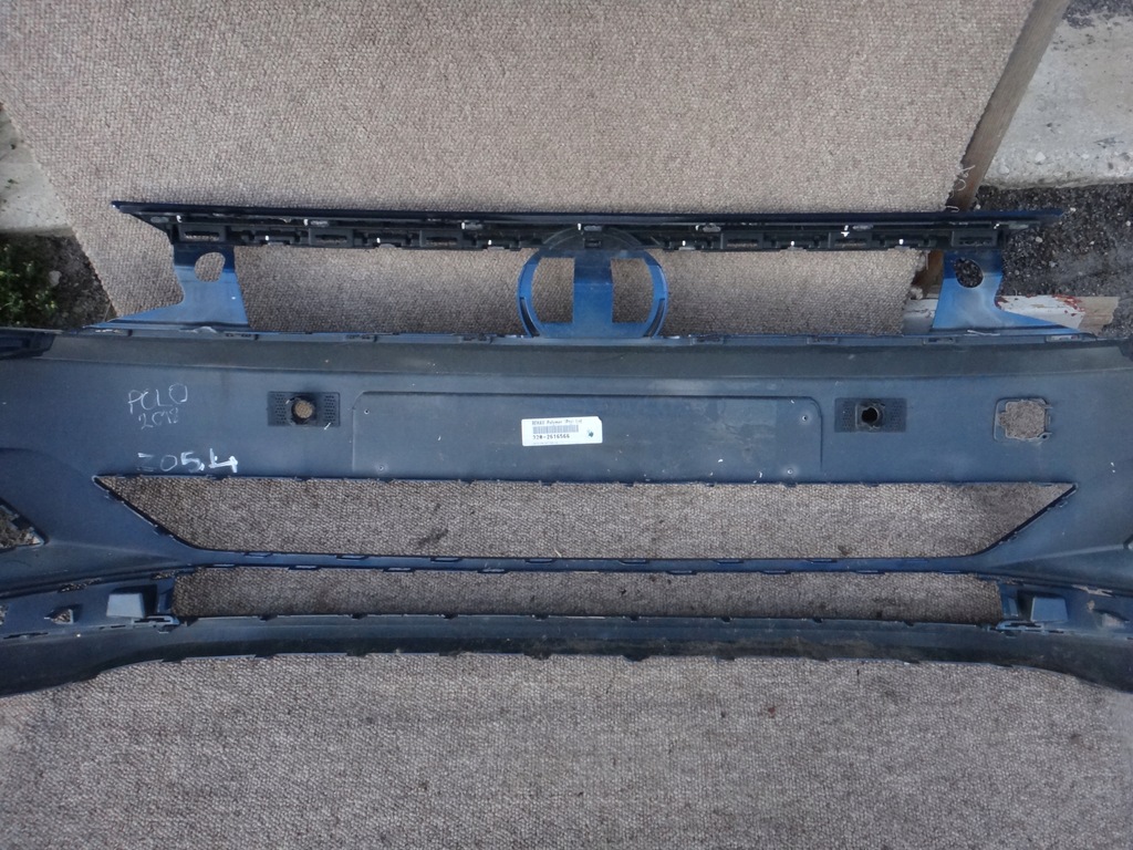 фото №12, Бампер перед vw polo 6 vi 2018- 2gs pdc