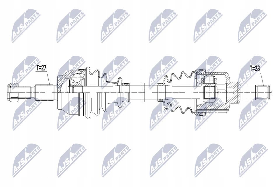 Приводной вал приводная ford focus 1.0t 12- lewamtm Киев