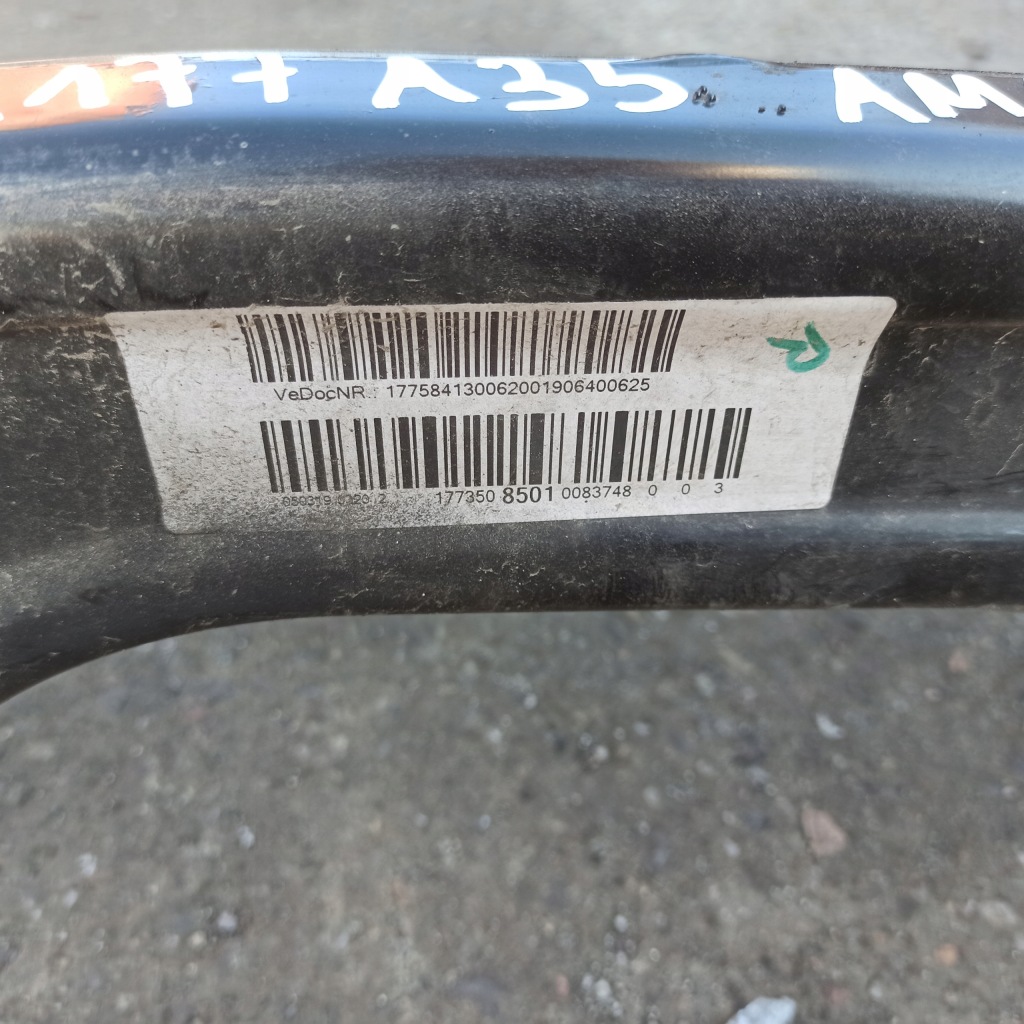 Mercedes w177 amg a35 2.0 b балка подрамник подрамник задний  1775841300 a1773508501 с Разборки
