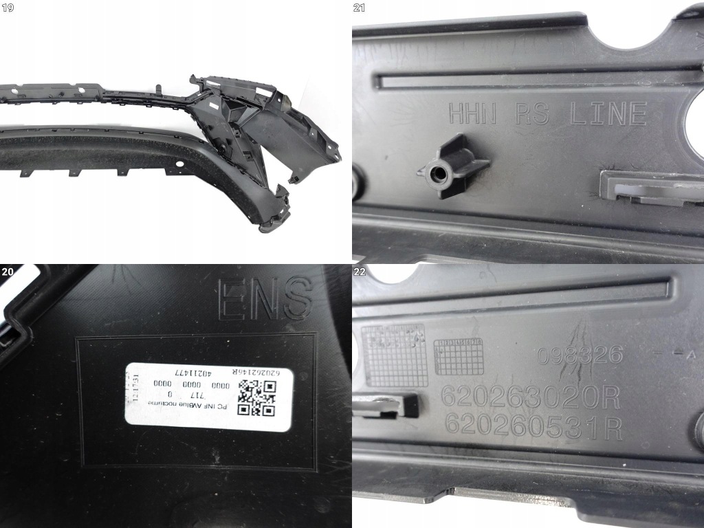 фото №11, Renault austral rs line 22- бампер накладка спойлер перед