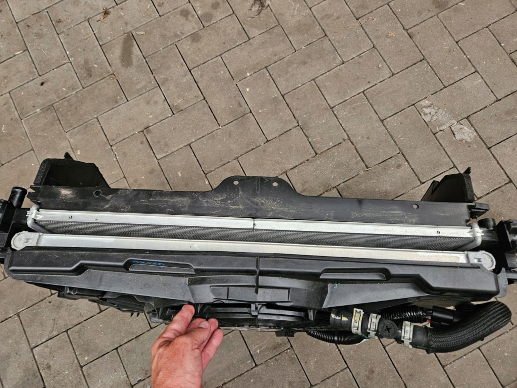 фото №4, Nissan ariya радіатор комплект вентилятор