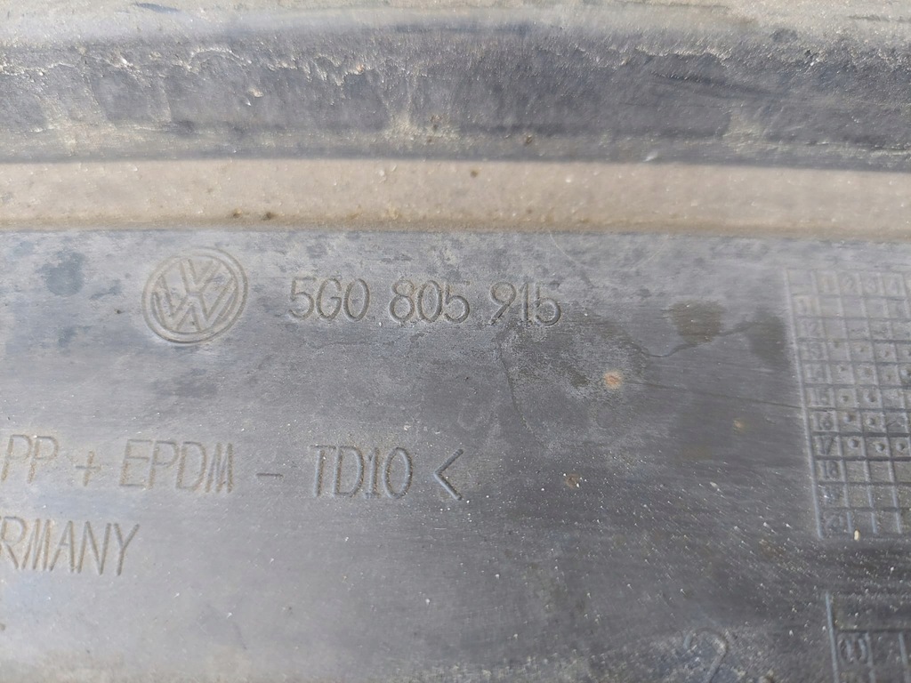 фото №6, Vw golf vii 5g0 бампер перед 5g0807221