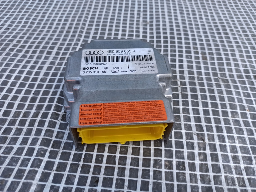 фото №1, Audi a8 d3 модуль датчик подушка безпеки 4e0959655k