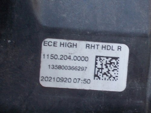 фото №14, Skoda superb iii lift лампа перед правая full led оригинал europa