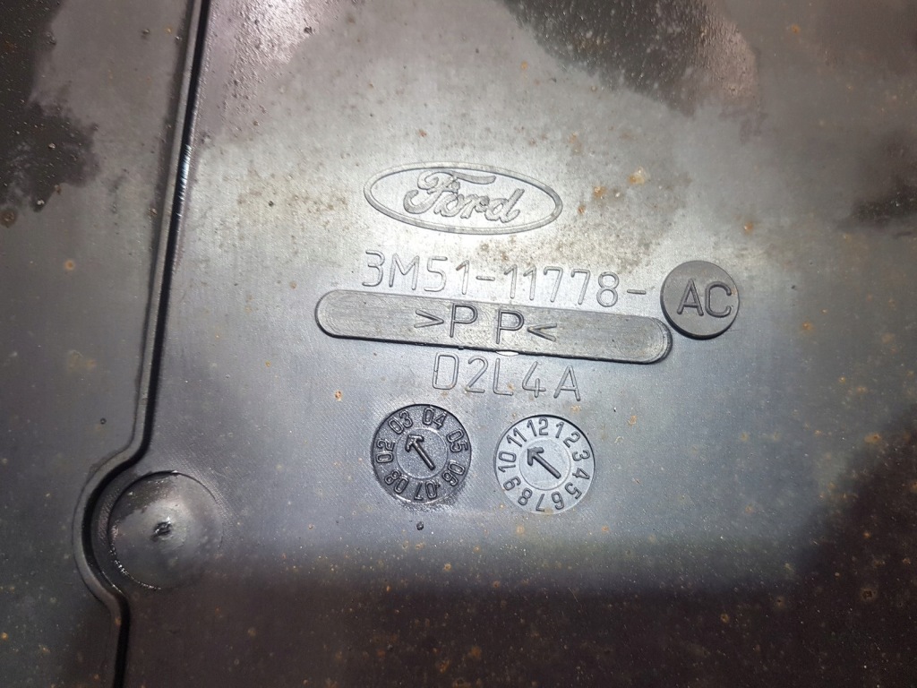 фото №3, Захист радіатора дефлектор правий задня ford c-max