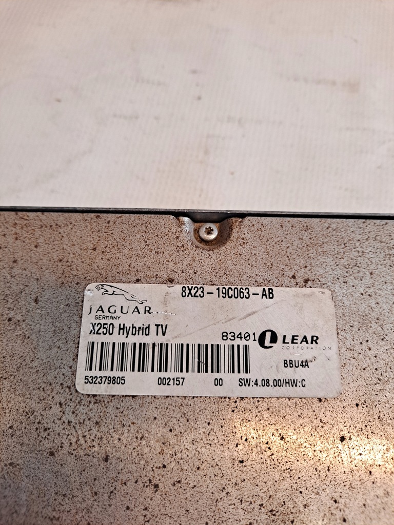 фото №4, Тюнер hybrid tv jaguar xf 8x23-19c063-ab