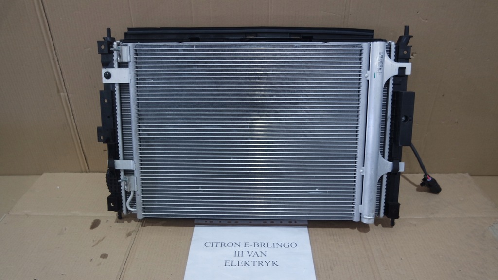 фото №1, Радіатор комплект радіатор citroen e-berlingo iv rifter combo 2023r.