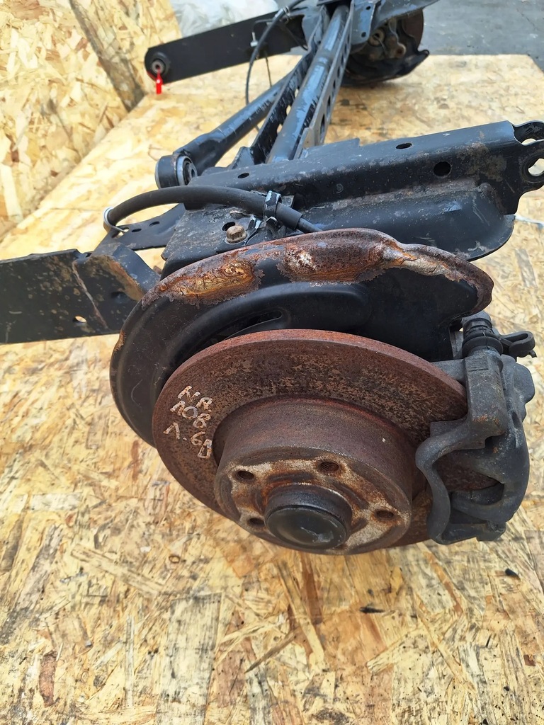 фото №4, Oś задняя renault trafic iii opel vivaro b talento 14-