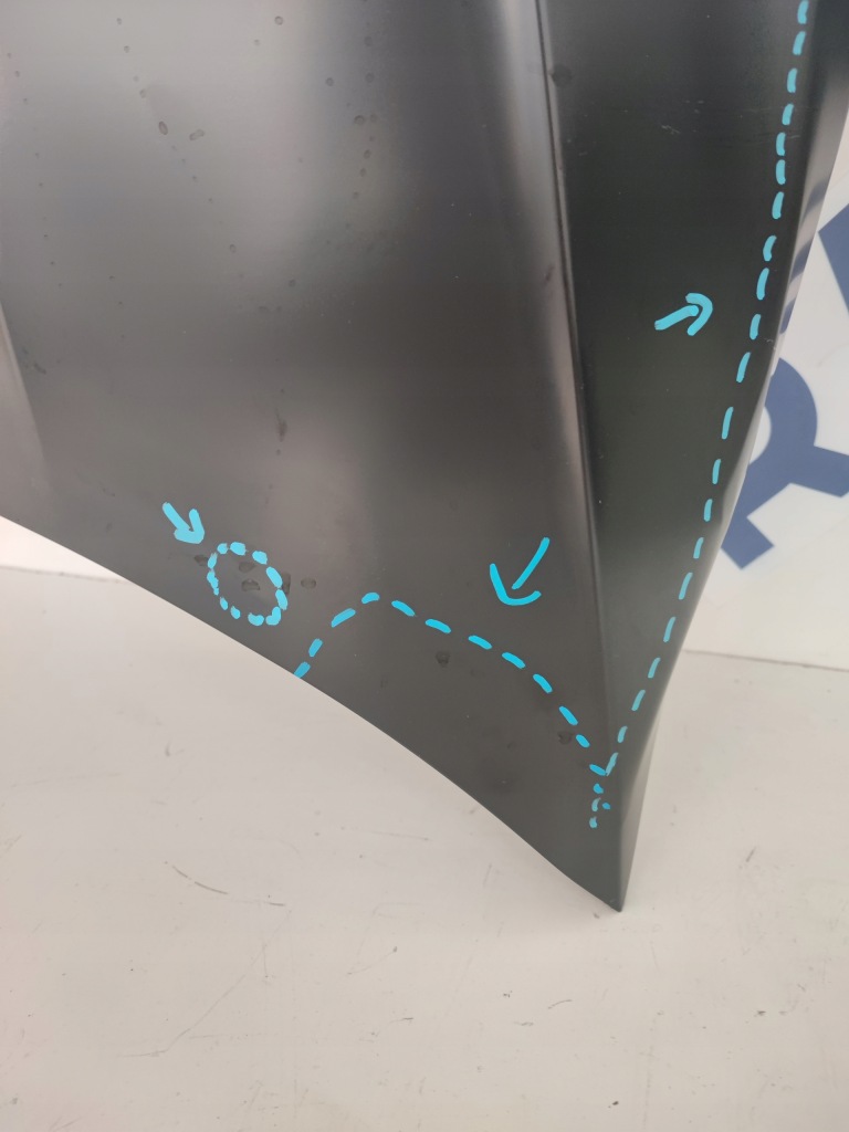 фото №9, Капот крышка двигателя volkswagen vw tiguan ii 2 5na